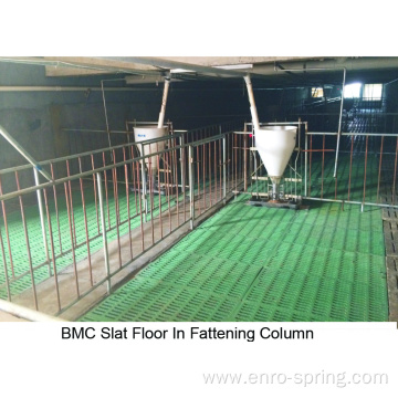 Composite resin slatted floor for pig for sheep